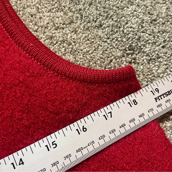 VINTAGE 80’S LANDS END WOOL VEST WOMENS PETITE 10 - Picture 9 of 9